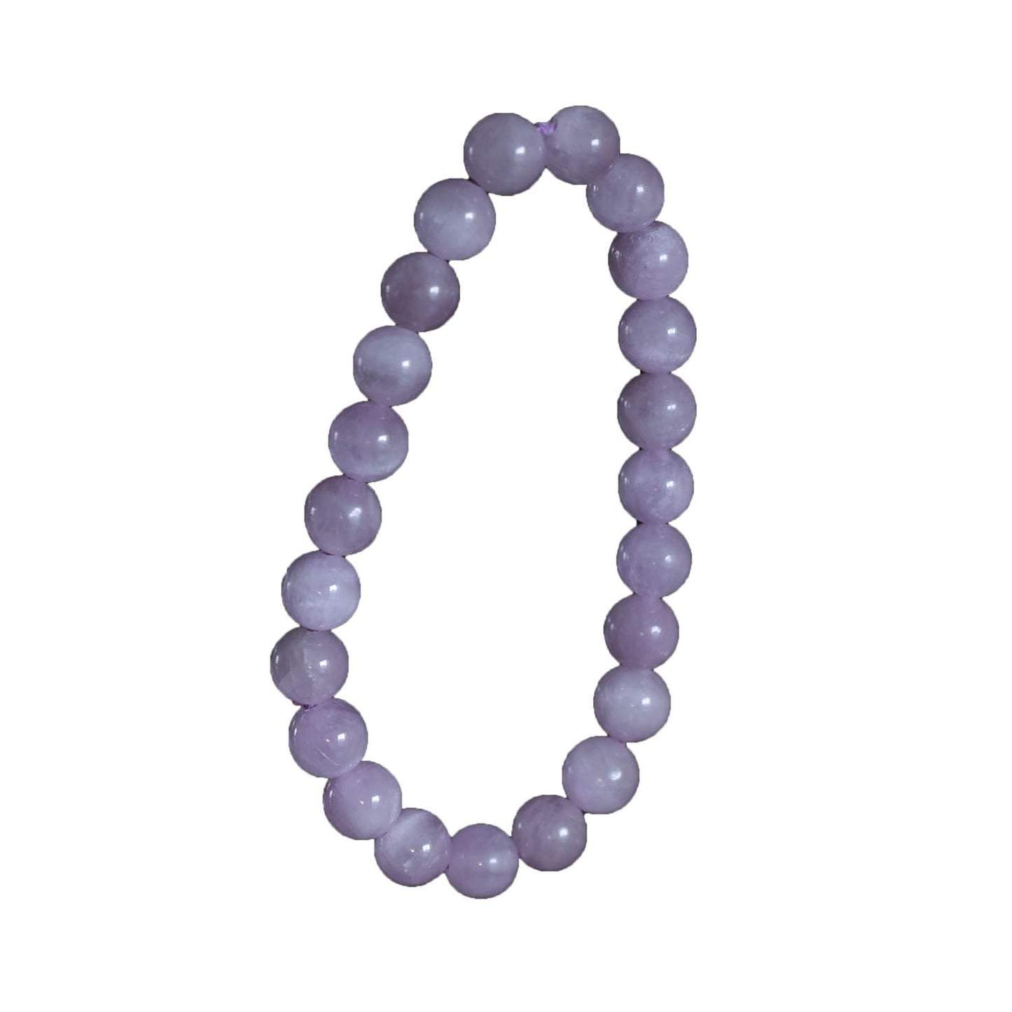 joudwass Vibrant Kunzite Bracelet Healing Crystal Jewelry Positive Energy Aura Spiritual Gift for Women Stress Relief Spiritual Jewelry